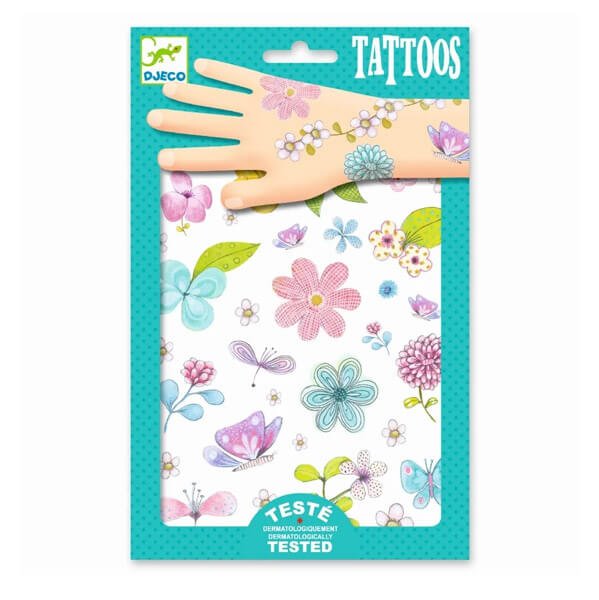 Tattoo Sticker Feldblumen