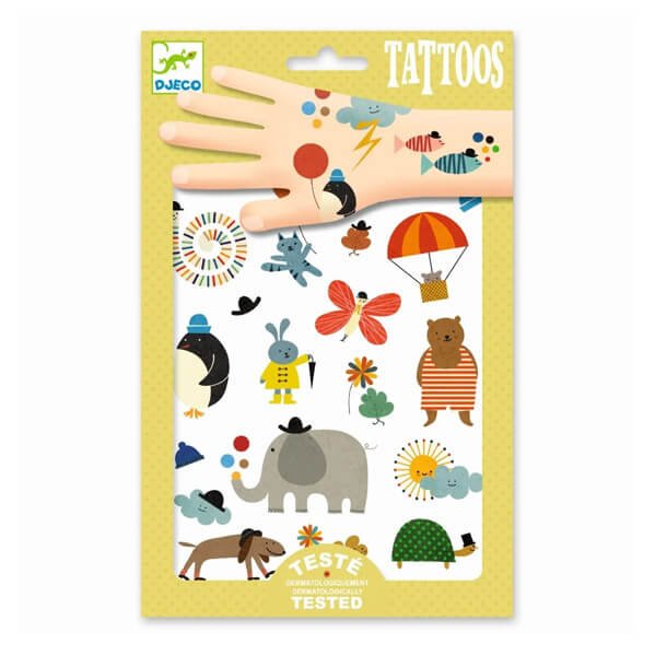 Tattoo Sticker Huebsche kleine Sachen