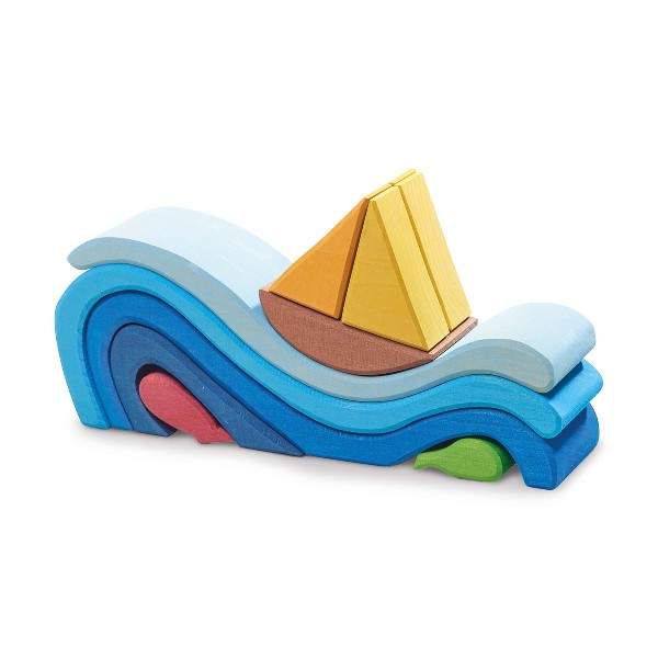 Glückskäfer Formenspiel Wellen-Boot
